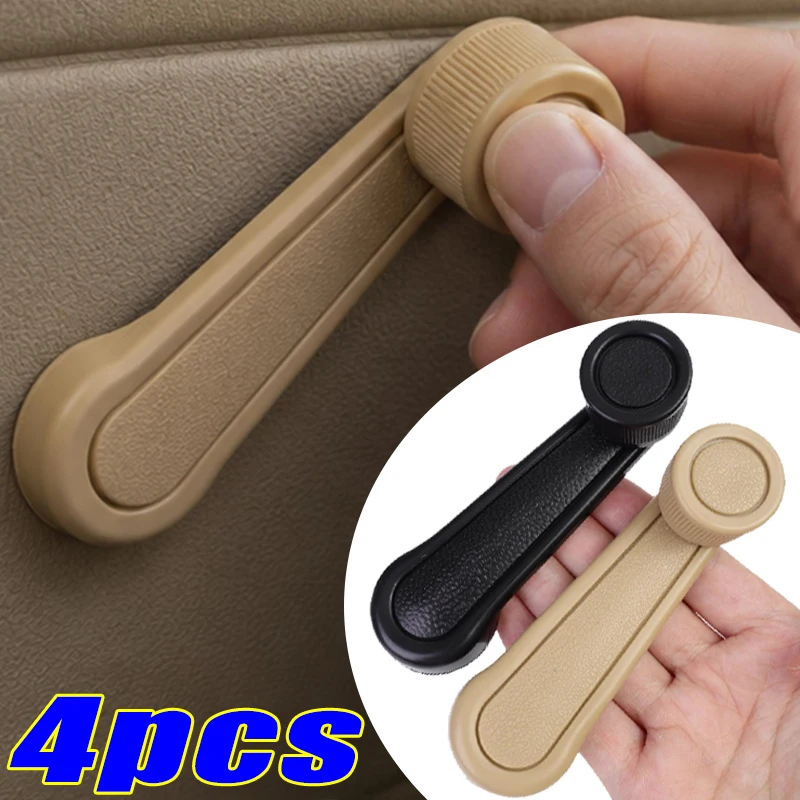 Car Door Lever Handle Replaces Universal Window Winder Handle Crank Window Winding Connect  Handles Auto Interior Accessories