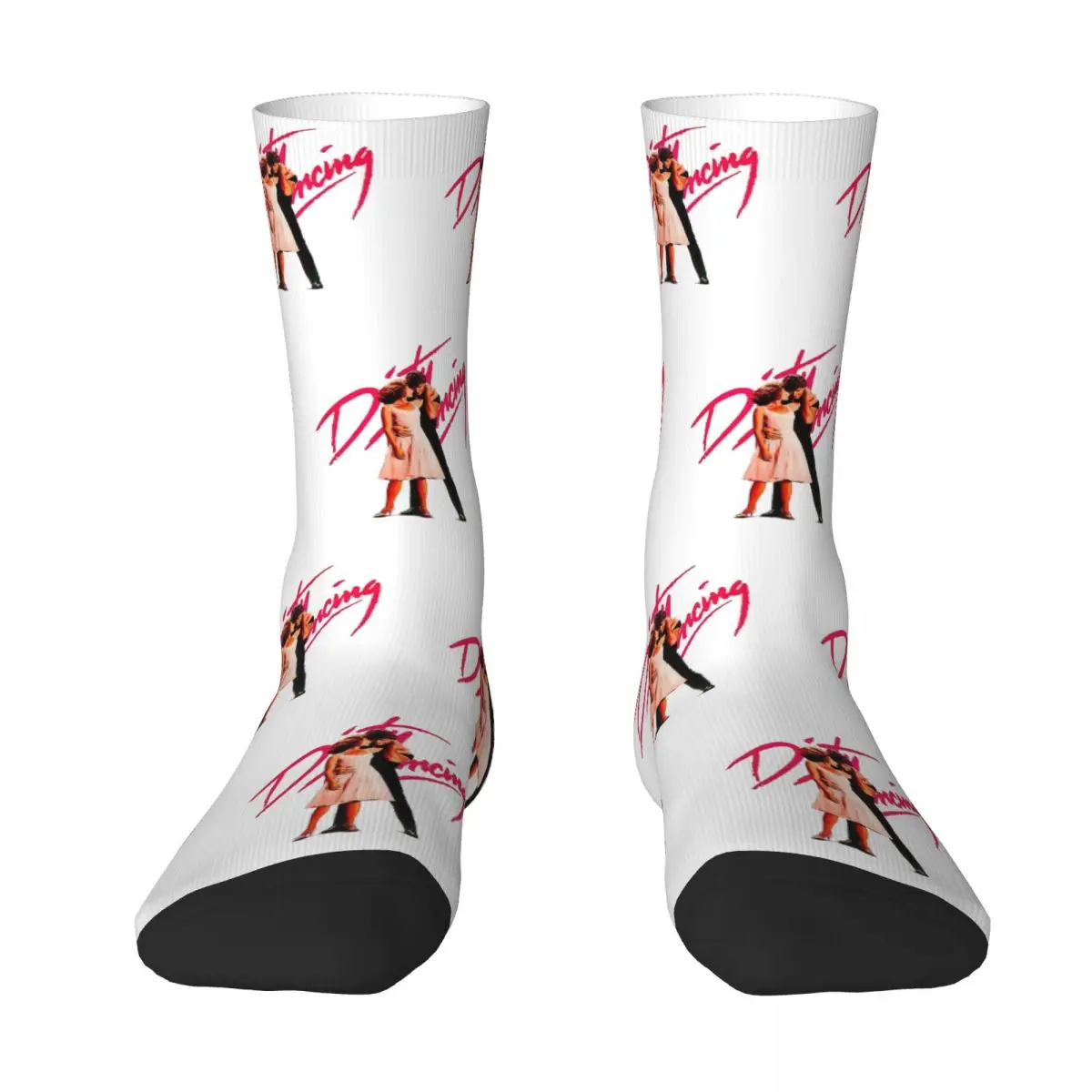 Dirty Dancing Socks Autumn Stockings Novelty Women Men Soft Breathable Socks Graphic Skateboard Anti Slip Socks