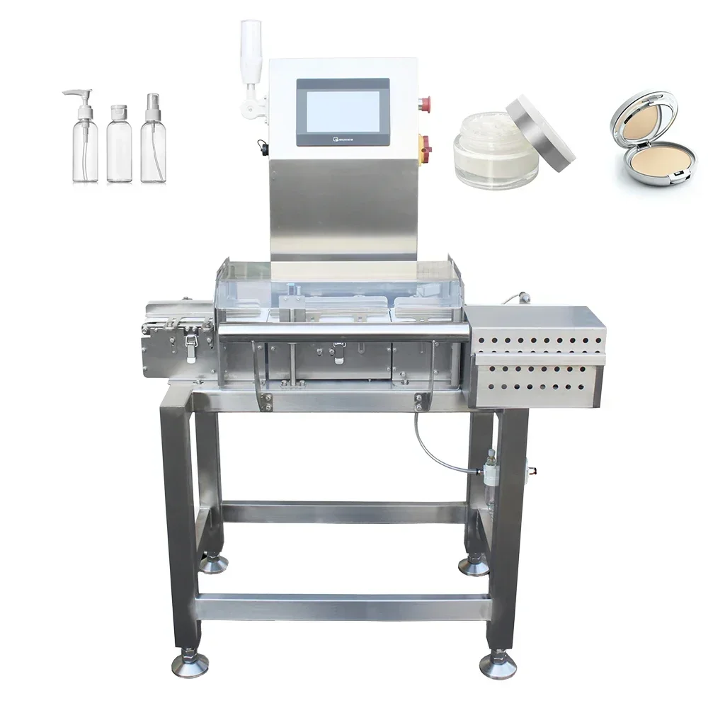 China factory automatic weighing machine checkweigher conveyor scales customized rejection system factory price