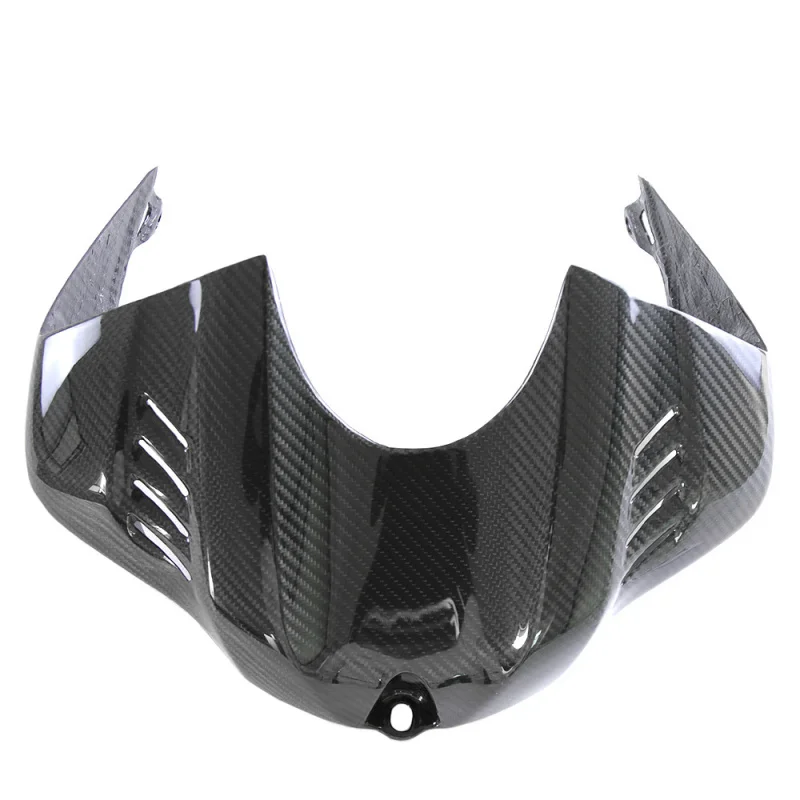 Acessórios adequados para motocicletas R6 modificado tampa de combustível de fibra de carbono protetor de combustível 2017+