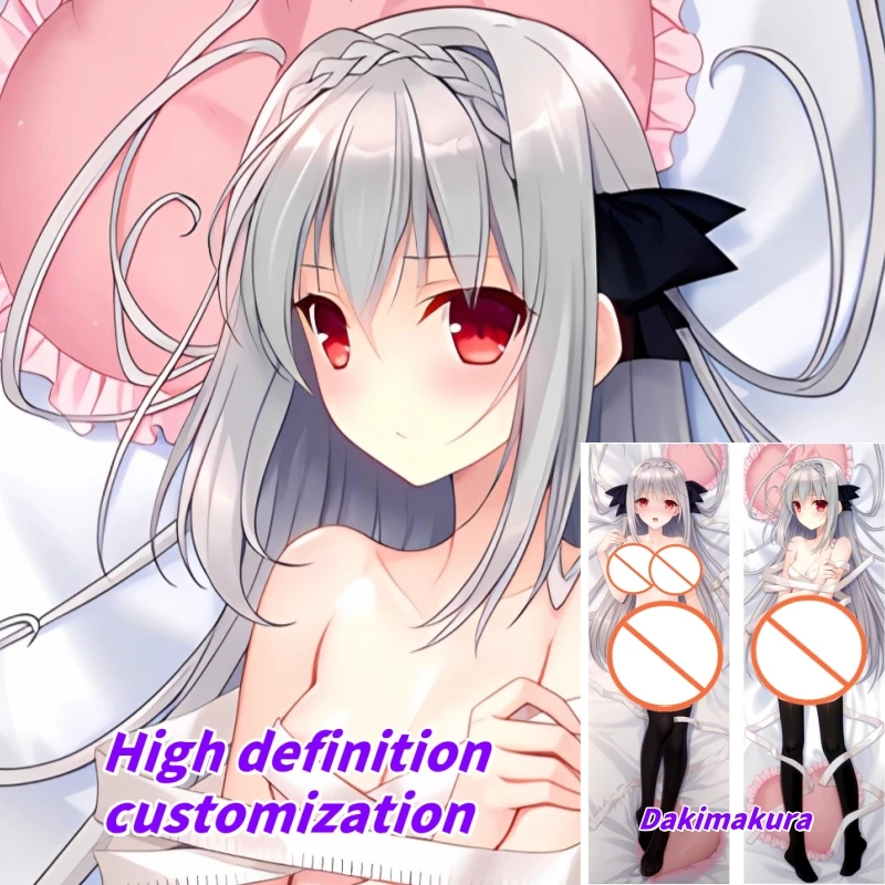 

Dakimakura Anime Pillow Case Tsuki ni Yorisou Otome no Sahou Double-sided Print Of Life-size Body Pillowcase Gifts