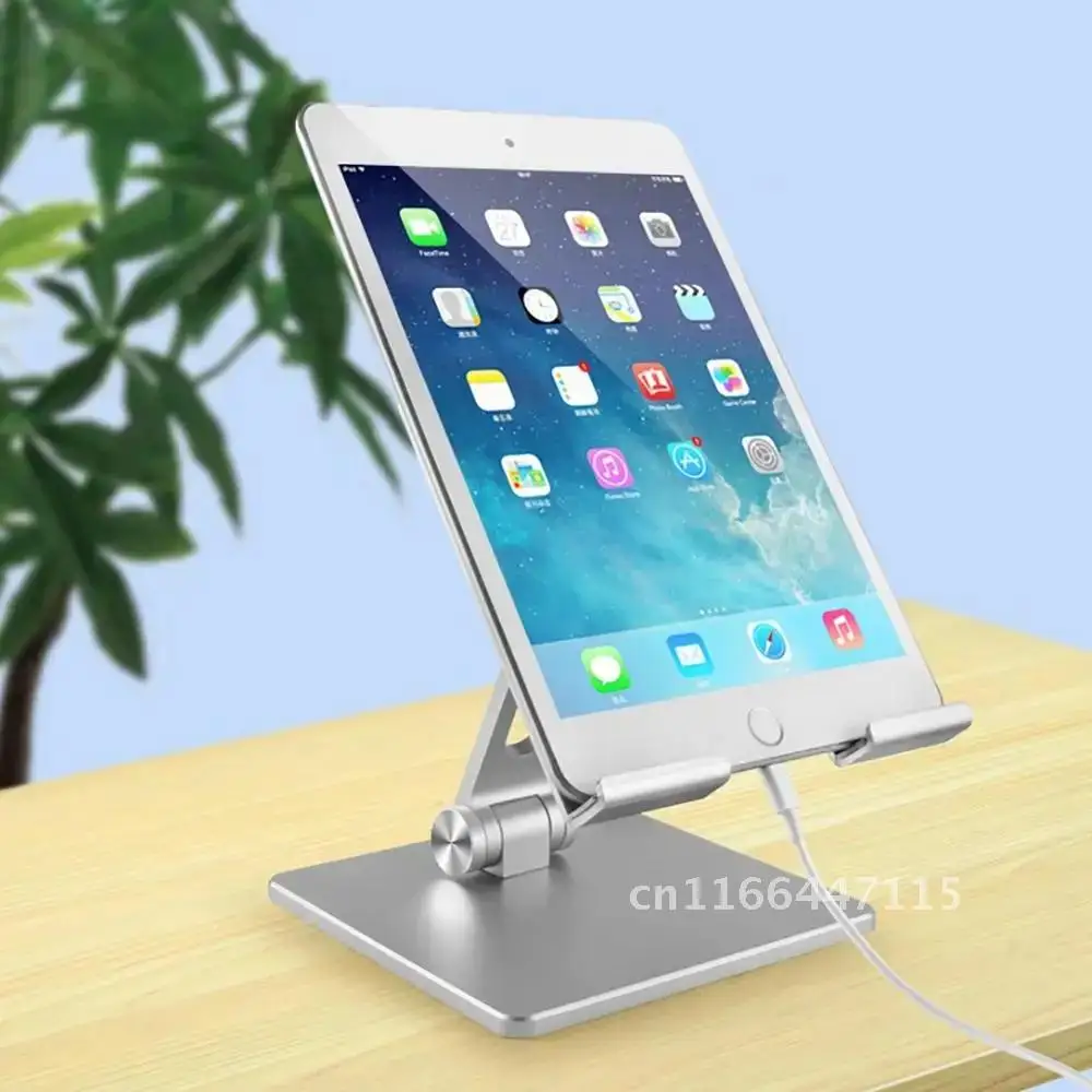 aluminum alloy Holder desktop bracket lazy folding Tablet computer stand for iPad Huawei iPhone mobile phone holder