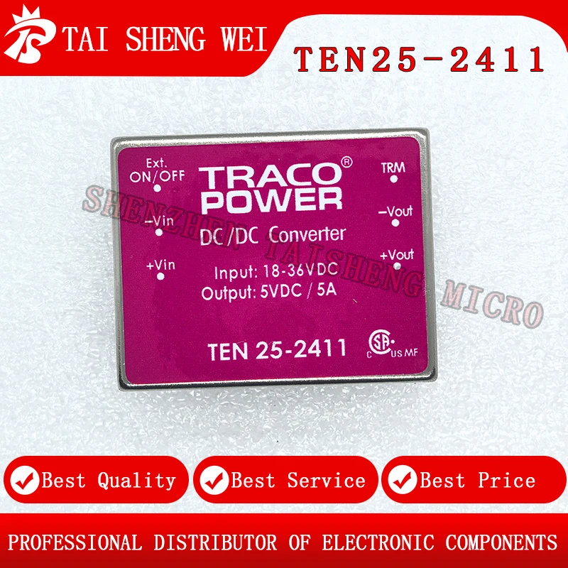1PCS New Original TEN25-2411 TEN25-2412 TEN25-2413 TRACO Power Module DC-DC New