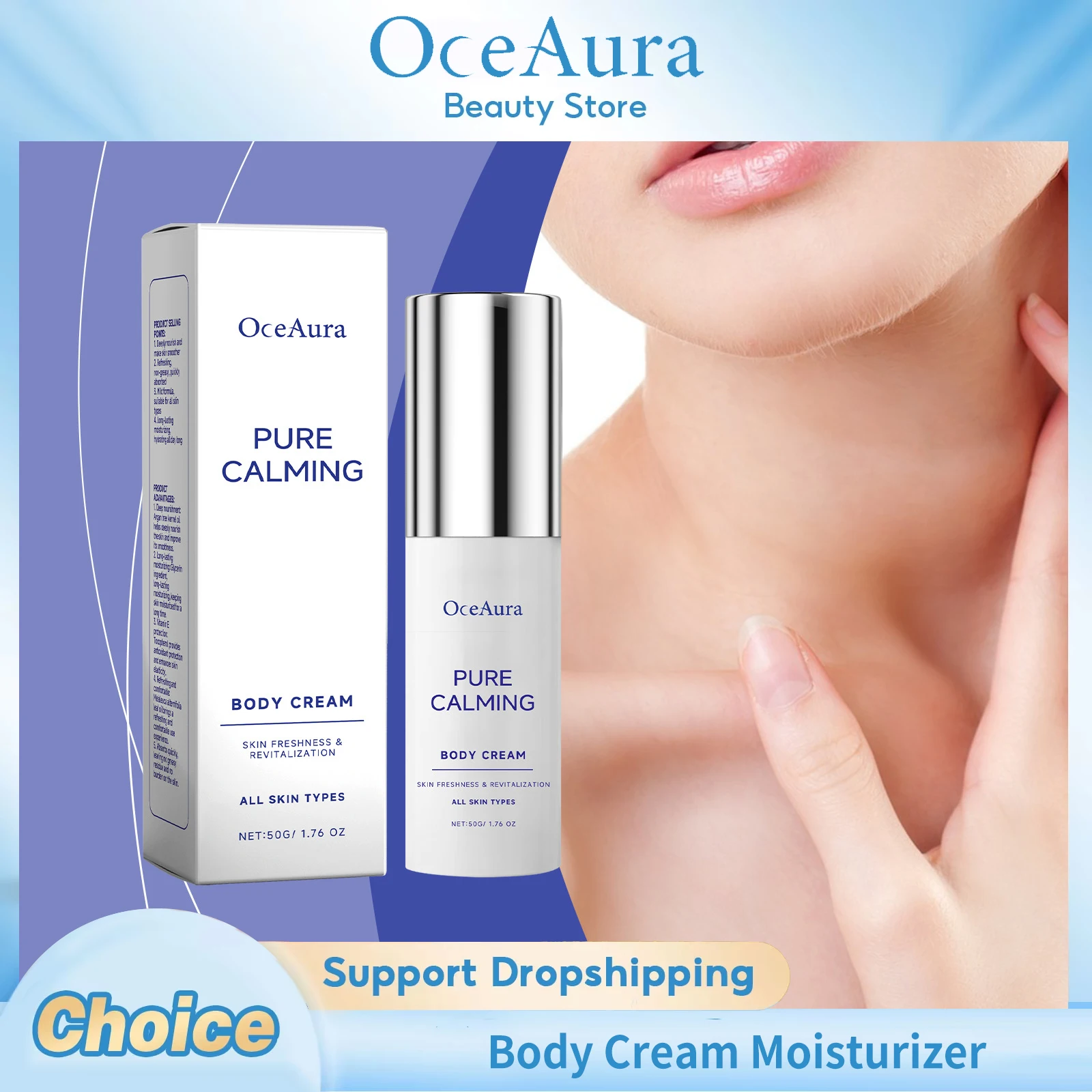 

Body Cream Moisturizer Deeply Nourish Long Lasting Hydrating Improve Dry Skin Relax Muscle Soothing Whitening Brighten Skin Care