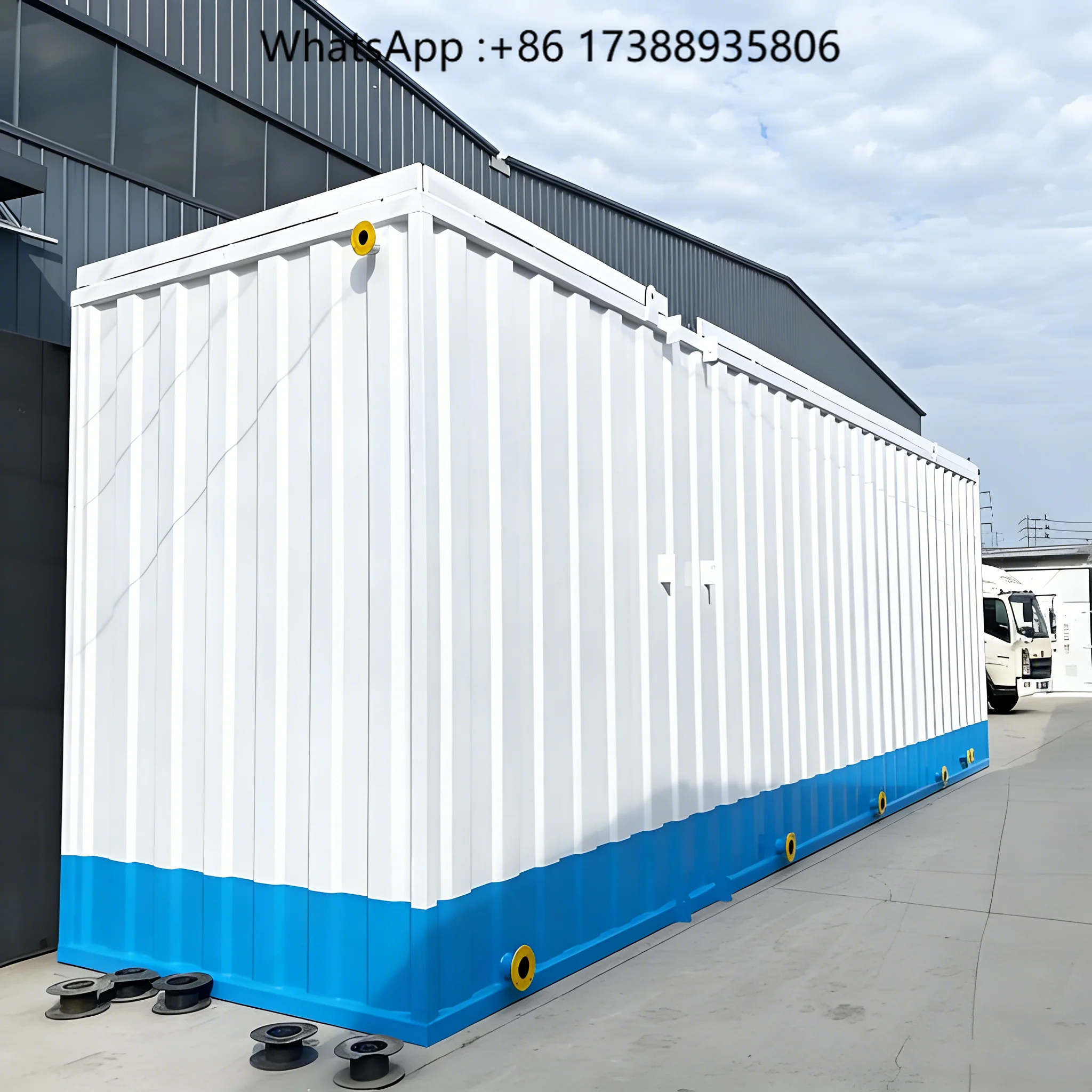 Livestock Animal Breeding Farm Waste Water Remediation Equipment Heavy Duty Integrated Sewage Treatment Plant