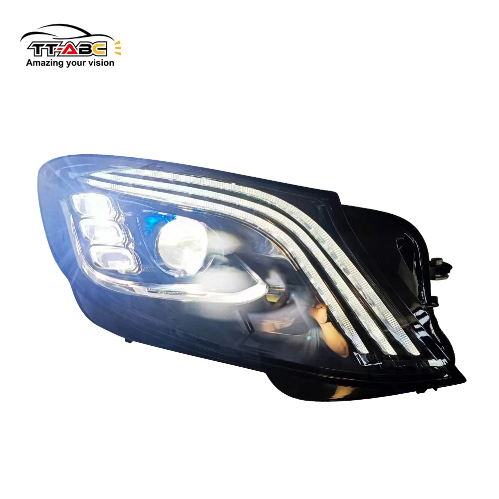 

Factory Direct Upgrade Headlight LED Headlights Assembly for benz S-Class W222 2014-2017 Headlamp Plug and Play Assembly
