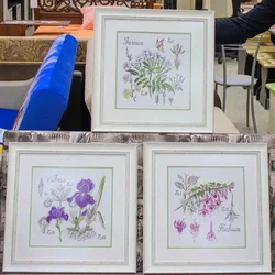 ZZ1889 Decoration Home Decor New Arrival Homfun Craft Christmas Cross Stich Set NO Hoop Counted DIY Cross Stitch Kit Painting