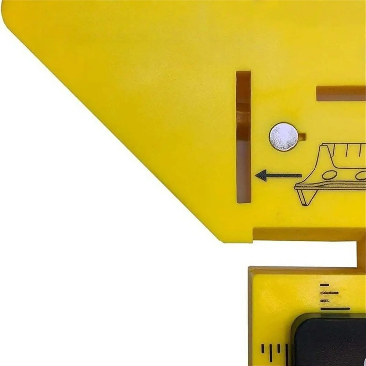 

Portable Trim Carpentry Aid Bevel Cutting Guide for Wood Trimming MDFworking Tools Plastic