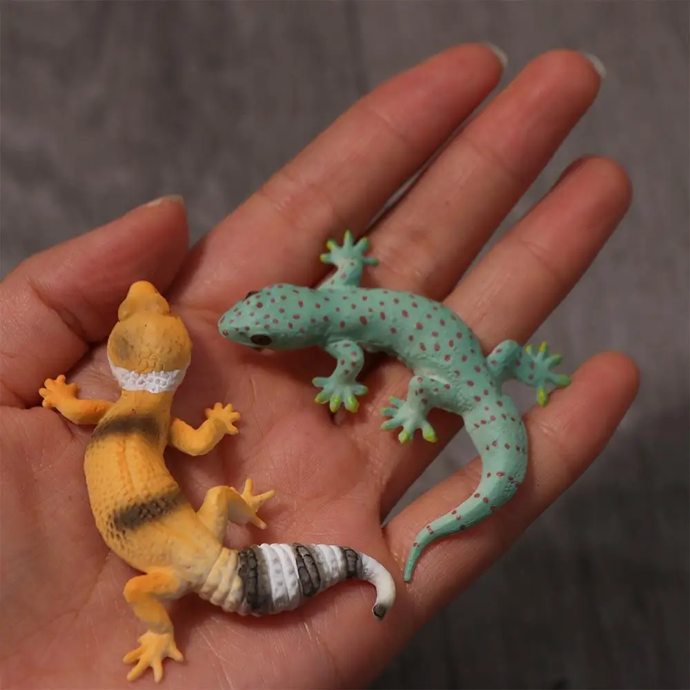 Gecko Prank Props Simulation Lizard Figures, Leone nition Toys, Family Games Figure, Animal Toys, Auckland Lizards Action Model