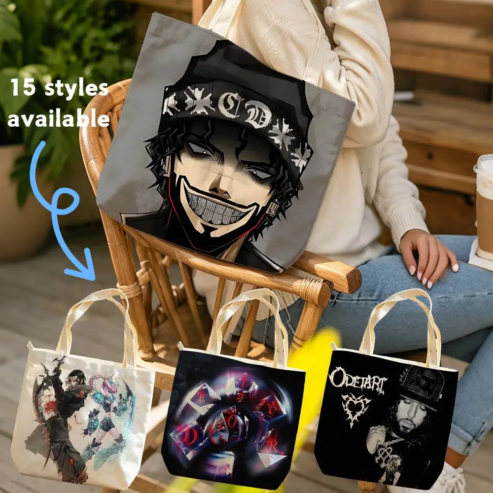 O-Odetari GOOD LOYAL THOTS Waterproof Lined Canvas bags suitable for going to class, shopping, gifts, and commuting