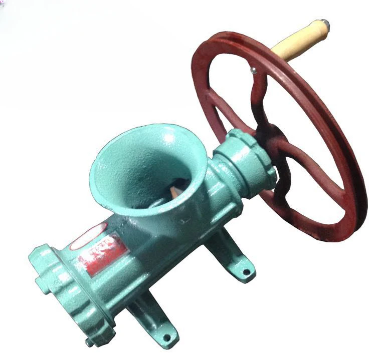 22 Cast Iron Handle Operating Meat Mincer Grinder Sausage Filler Kitchen Meat Grinder Meat Grinder