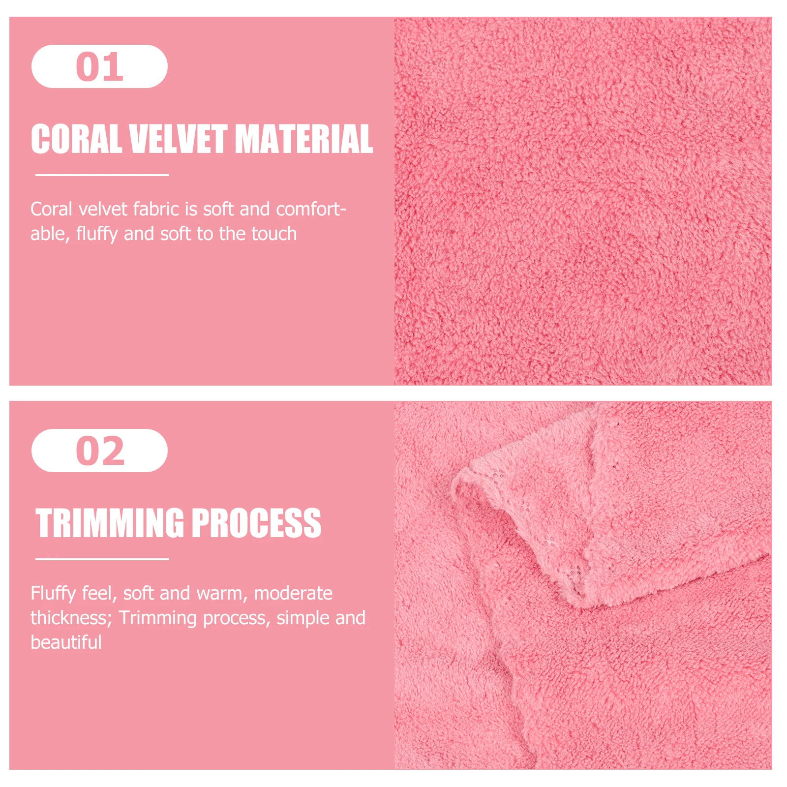 

1 Set Coral Fleece Bath Towel Kit Thickened Supple Home Shower Towel Water Absorbent Soft Bathroom Supplies For Home