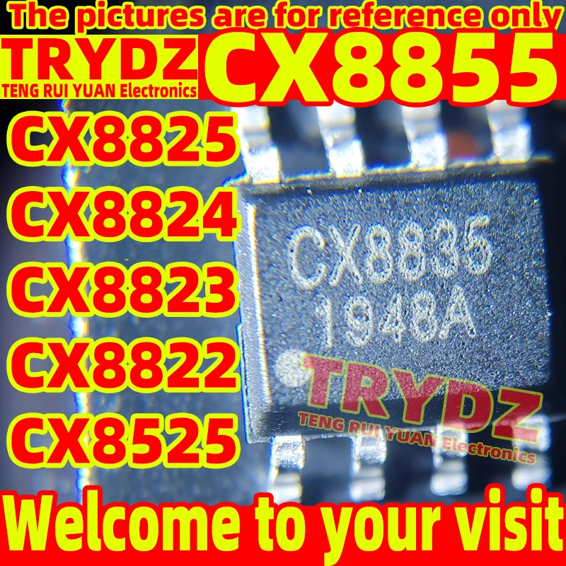 20-5pcs New CX8855 CX8825 CX8824 CX8823 CX8822 CX8525 SOP8