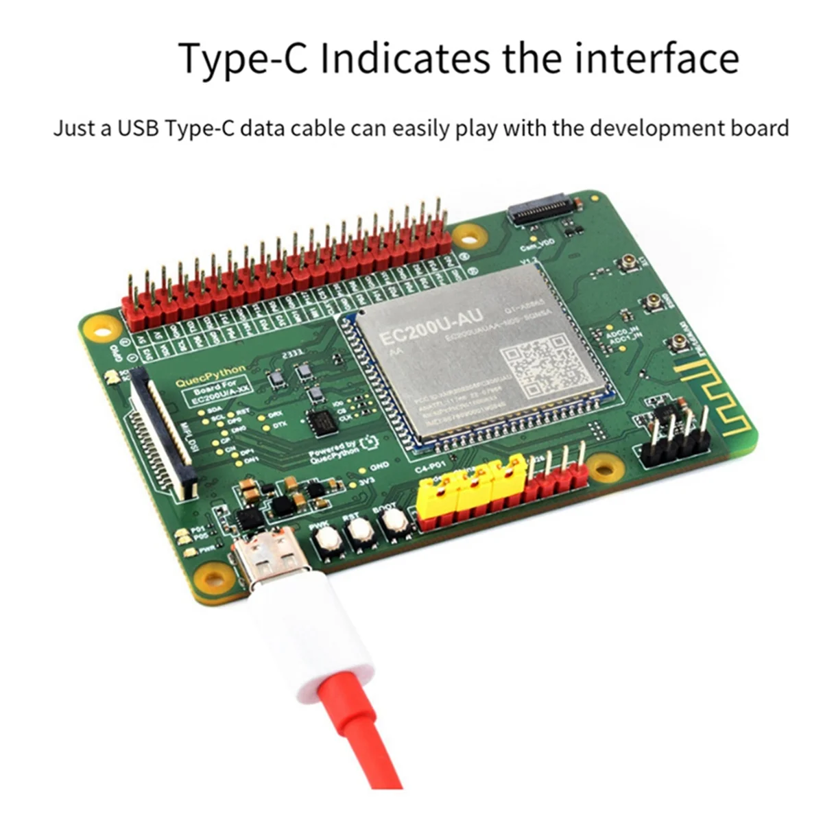 EC200U Development Board IoT LTE Cat 1 EC200U-EU C4-P01 for QuecPython Bluetooth Wireless Communication