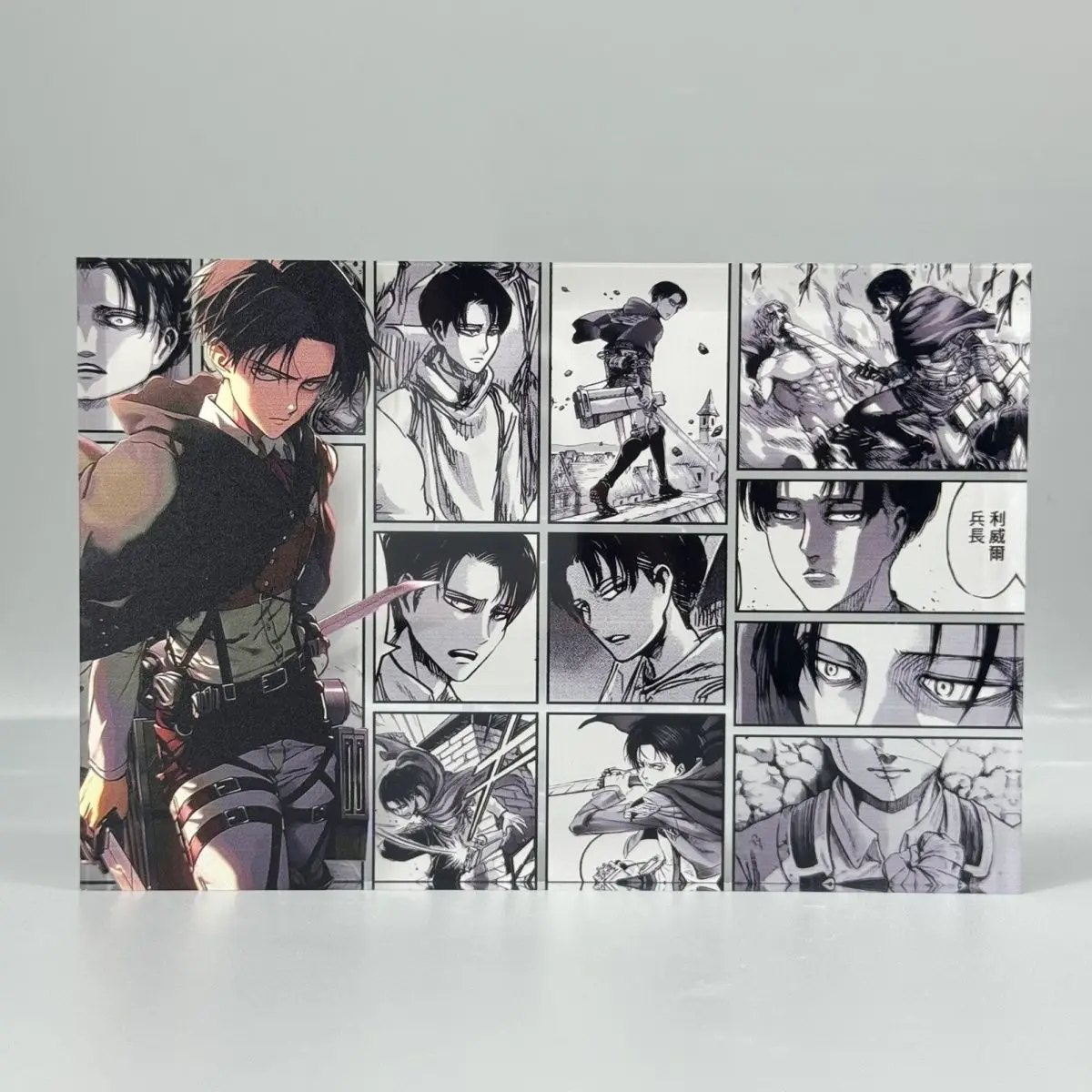 Acryl Ziegel Shingeki kein Kyojin/Angriff auf Titan Levi ackerman eren Jaeger Mikasa · ackerman Cosplay Desktop Ornament Cartoon Geschenk