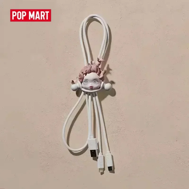 

POP MART SKULLPANDA The Paradox Series Кабель для передачи данных Mystery Box Toys Сюрприз Слепая коробка Guess Bag Кукла Симпатичная фигурка в подарок