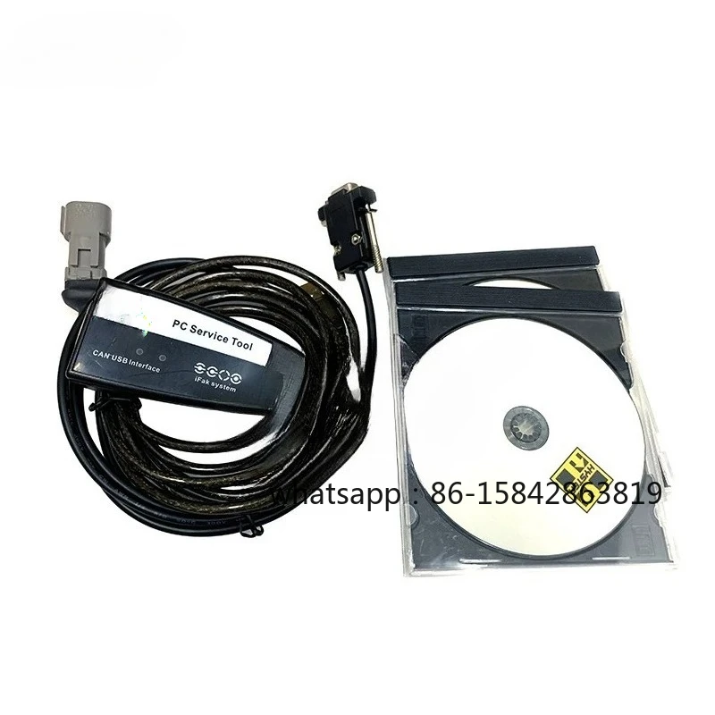 Interfaz USB CAN de diagnóstico Hyster Yale Ifak para herramienta de servicio de PC Yale, kit de diagnóstico para montacargas Hyster Yale