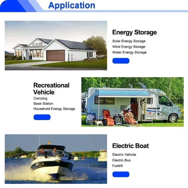 العلامة التجارية الجديدة 3.2 فولت 105Ah LiFePO4 بطارية ليثيوم الحديد فوسفا لتقوم بها بنفسك 4S 12 فولت 24 فولت دراجة نارية سيارة كهربائية السفر البطاريات الشمسية