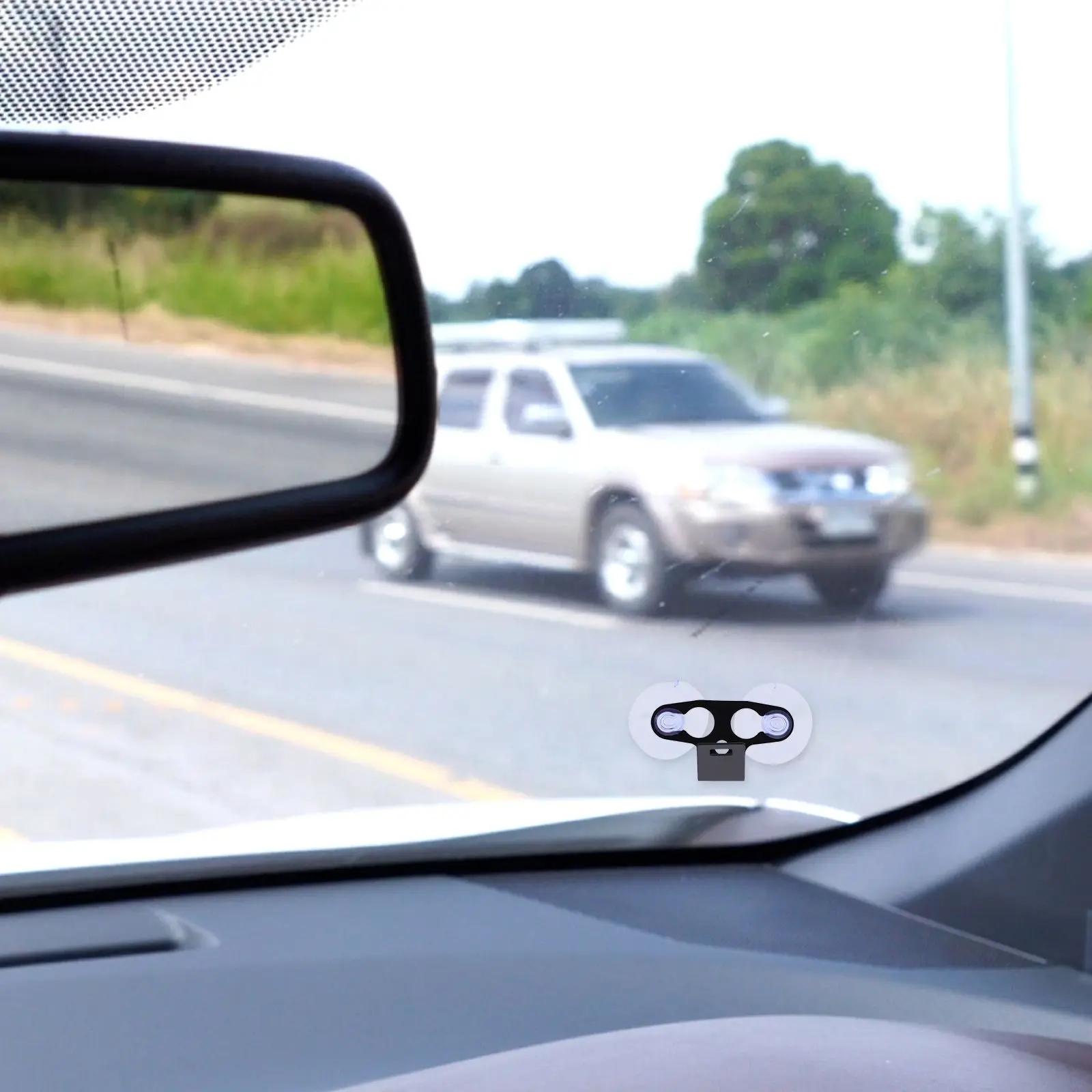 Radar Suction Cup Holder Car Mount Bracket Windshield Plastic Reverse Radar Accessories Dog Mount Adjustable Durable