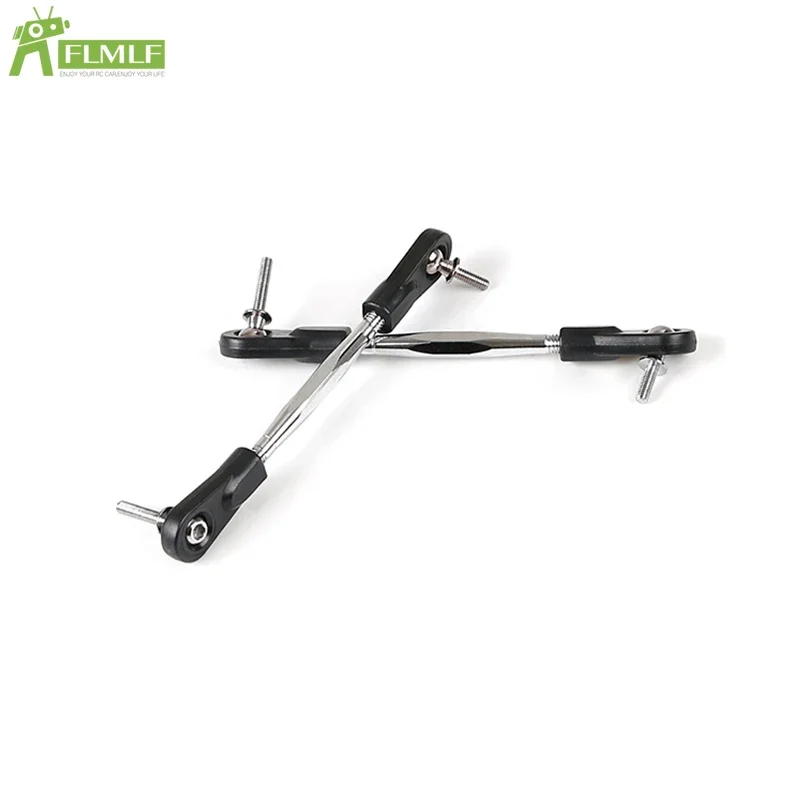 Plastic Steering Turnbuckle Tie Rod 2pcs Fit for 1/5 HPI ROFUN BAHA ROVAN KM BAJA 5B 5T 5SC Rc Car Toys Games Parts