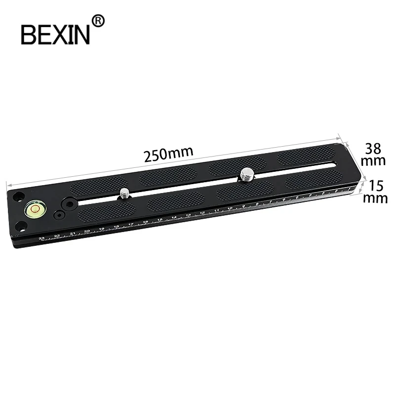 BEXIN Camera Long Quick Release Plate Standard Mount Base Board Telephoto Zoom Lens Bracket Support Holder for DSLR Camera