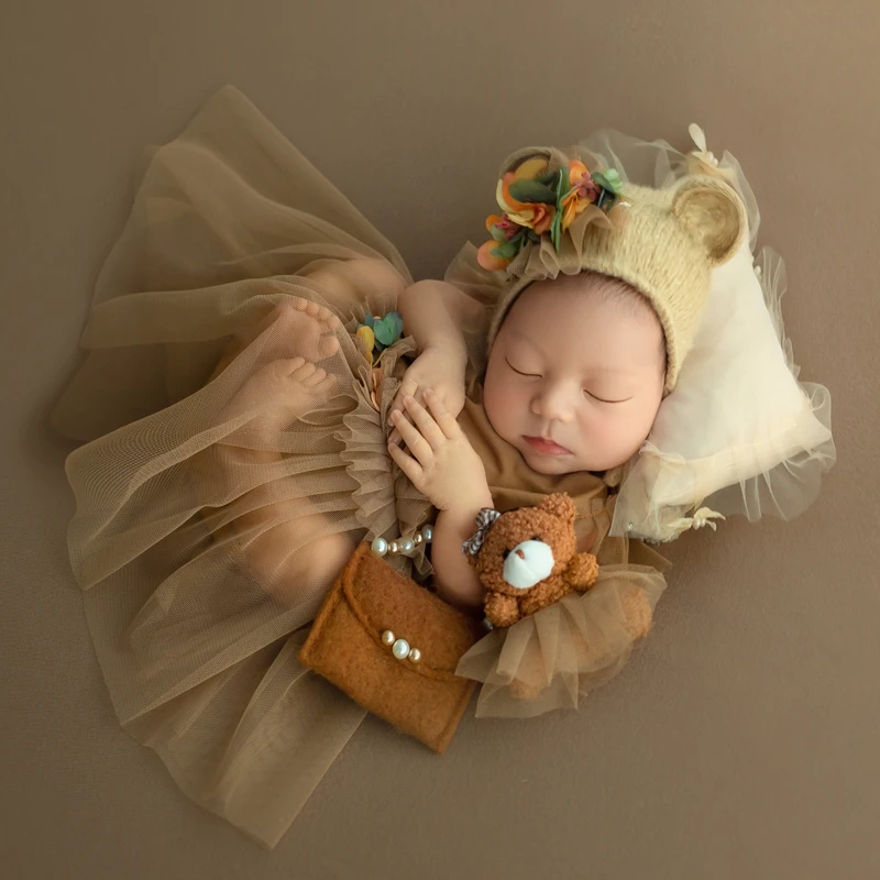 Newborn Photography Clothing Studio Photography Theme 2024 New Girl Baby Newborn Clothing ベビーフォト