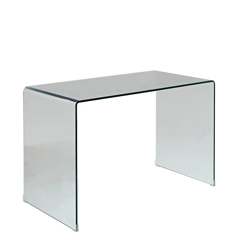 Simple glass computer desk Desktop small desk Simple modern table