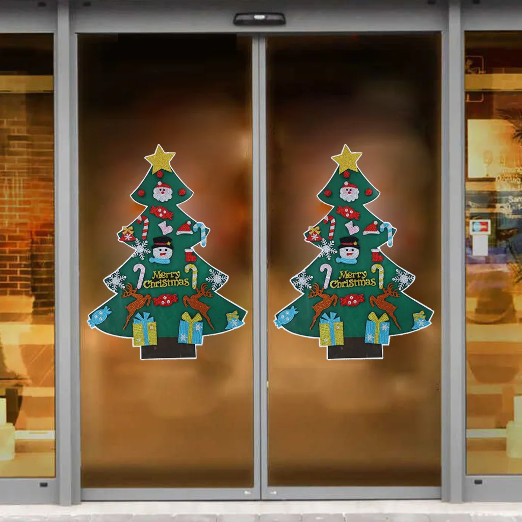 

Christmas Tree 5D Diamond Painting Stickers DIY Christmas Decoration Art Wall Painting For Kid Adult Home School