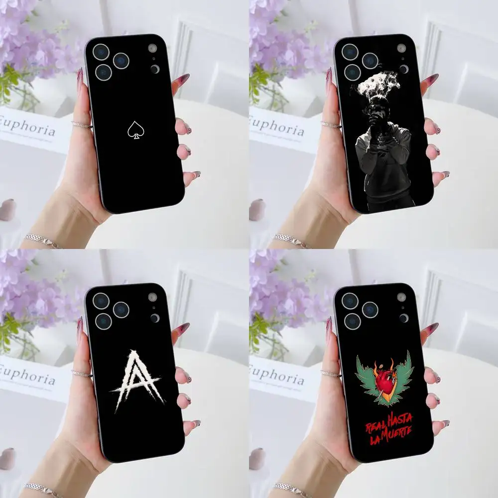Poker Playing Card Phone Case For IPhone 17 16 15 14 13 12 11 Pro Max Plus Air Mini Black Silicone Soft