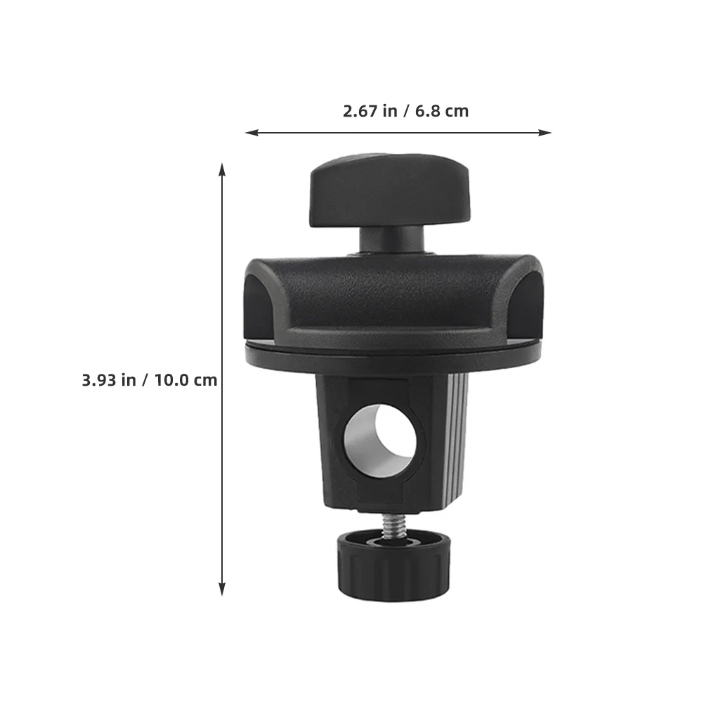 2 قطعة مقاطع ذراع الميكروفون العالمي دائم ABS الحديد قابل للتعديل العارضة مشبك مرحلة الأداء الملحقات هيئة التصنيع العسكري الملحقات #2