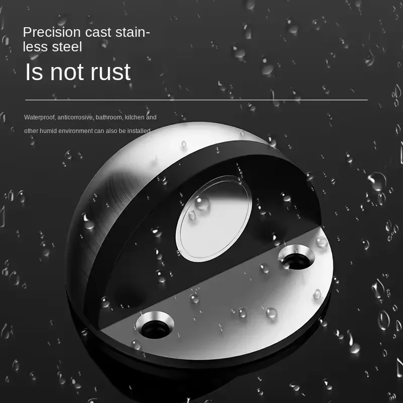 สแตนเลสสตีลแม่เหล็กประตู,Heavy Duty ซ่อนประตู,ผู้ถือประตูติดผนัง,Home Improvement เฟอร์นิเจอร์ฮาร์ดแวร์