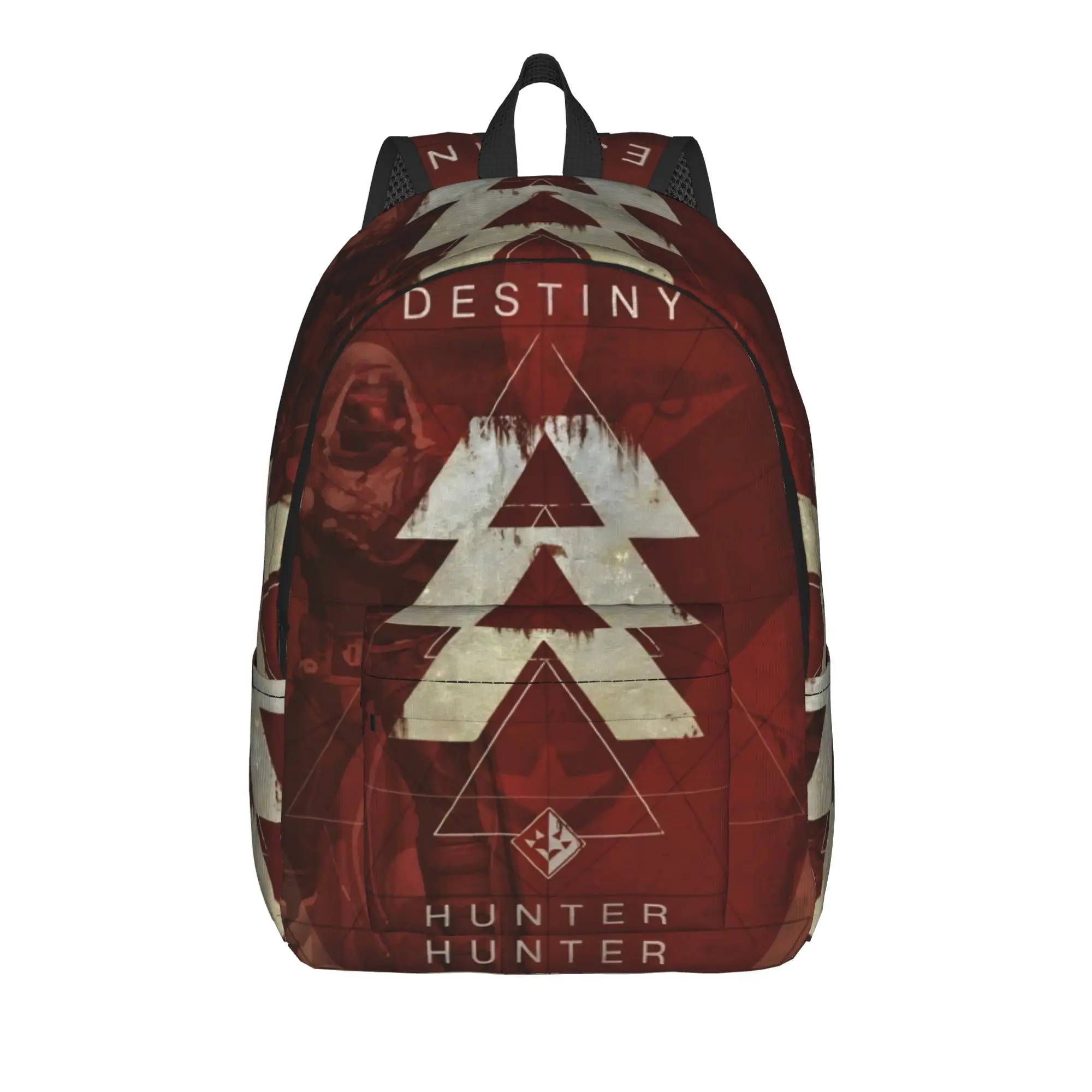 Destiny 2 Games Sac à dos pour hommes et femmes, sac à dos léger pour ordinateur portable, pour lycée, randonnée, voyage, sac à bandoulière léger