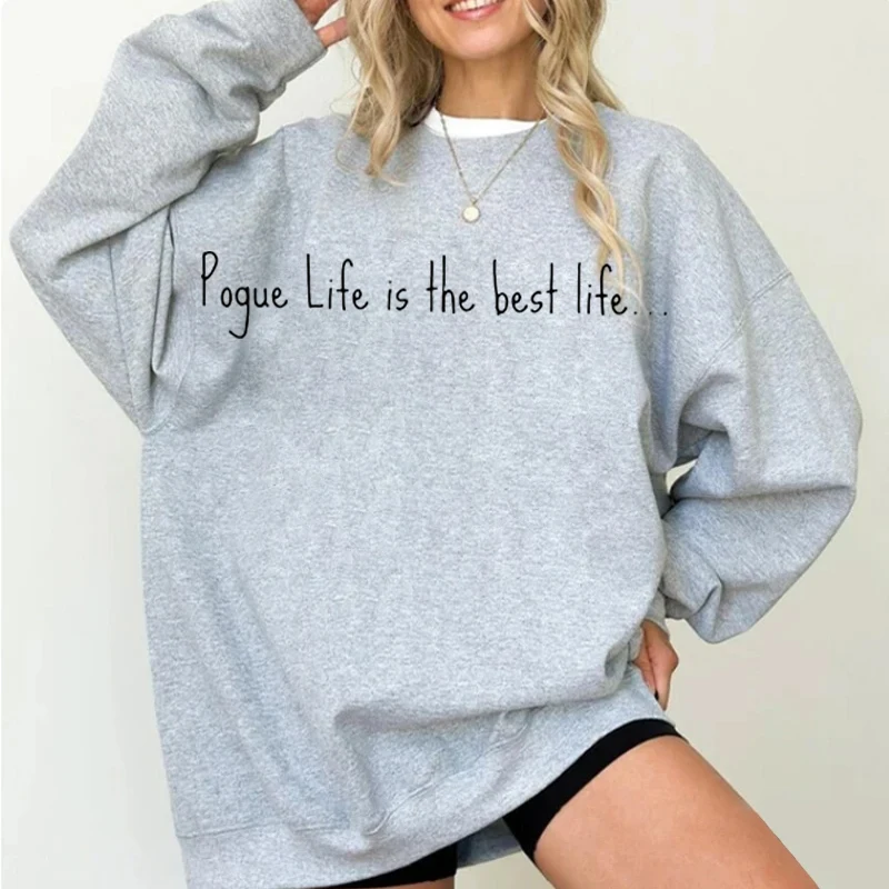 Bluzy Pogues for Life, Pogue Life Outer Banks North Carolina, Obx, prezenty podróżnicze, unisex, Outer Banks Pogues for Life P4l