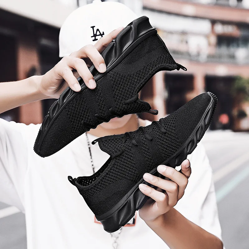 

Большой размер для путешествий на открытом воздухе Wi Cross-Border oes Удобные дышащие повседневные кроссовки с круглым носком и эластичной застежкой из кожи Fa...