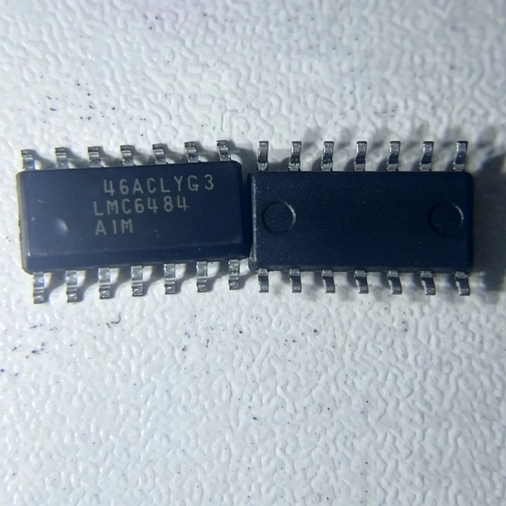 10PCS LMC6484AIM SOP-14 LMC6484 6484 SOP14 LMC6484AIMX SOP