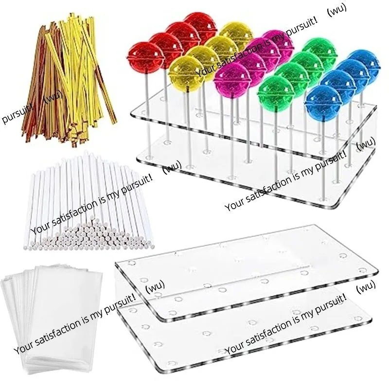 Lollipop Snack Bar Gold Stand, Candy Chocolate Making Display Tool Party Decoration Rack