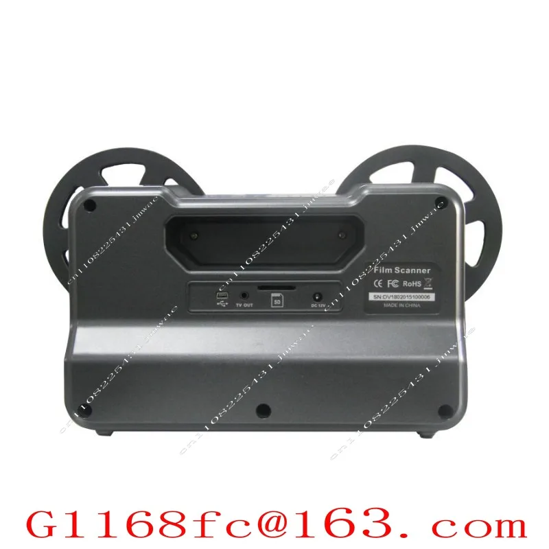 2.4-inch LCD Display, 8mm and Super8 Film Spool Converter Scanner, Converts Film To Digital Video