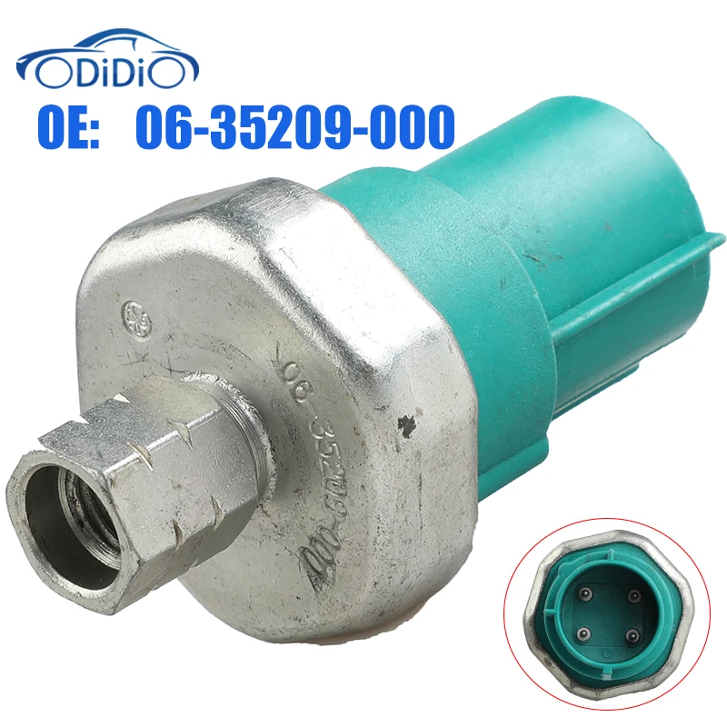 ODIDIO-Sensor de presión de aire acondicionado, F5CH-19D594-AA 35209 de 4 pines para Ford Freightliner FL50, FL60, FL70, M2, 06-0635209000