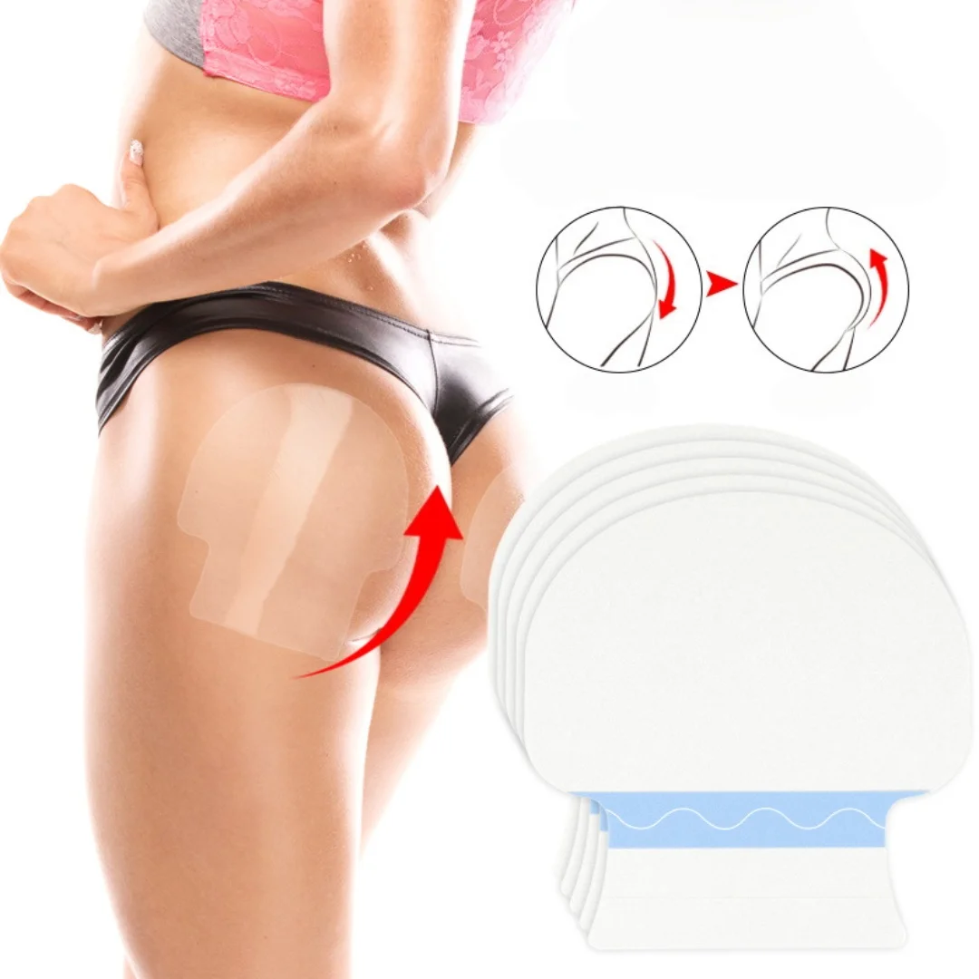 20pcs Invisible Buttock Lifting Patch Thigh Line Lifting Patch Firming Shaping Patch Leg Sticker Sagging Skin Tightening Tape