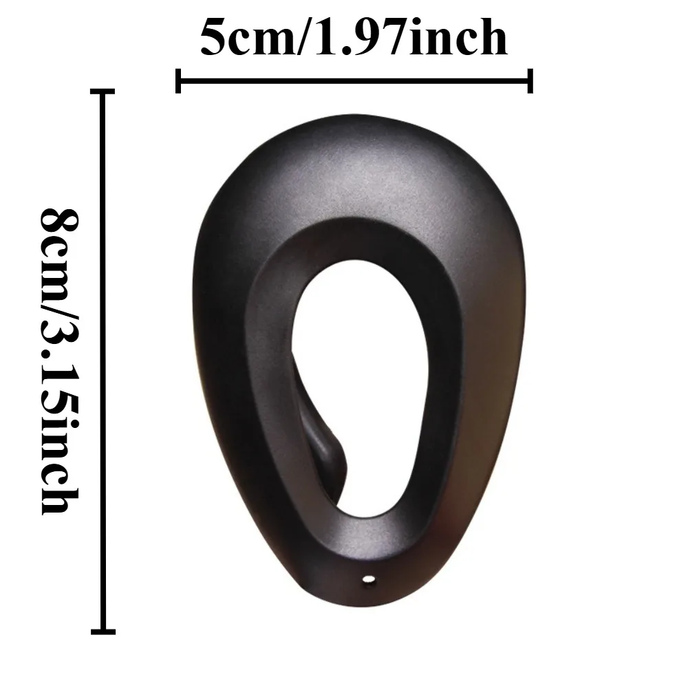 2pcs Profession Salon Hair Dye Hairdressing Ear Covers Black Earmuffs Prevent From Stain Ear Protectors Hair Color Styling Tools
