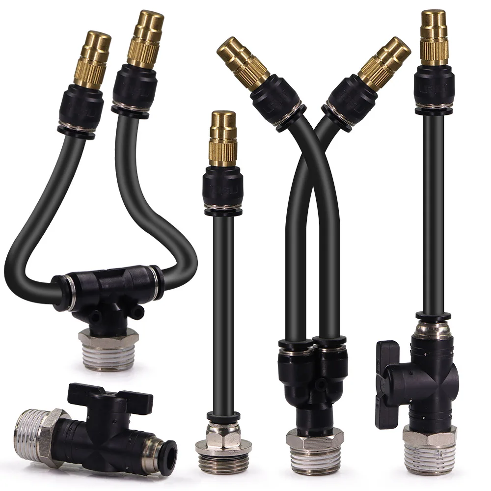 20/30/50cm 360° Free-bend Mist Sprinkler w/ 1/2