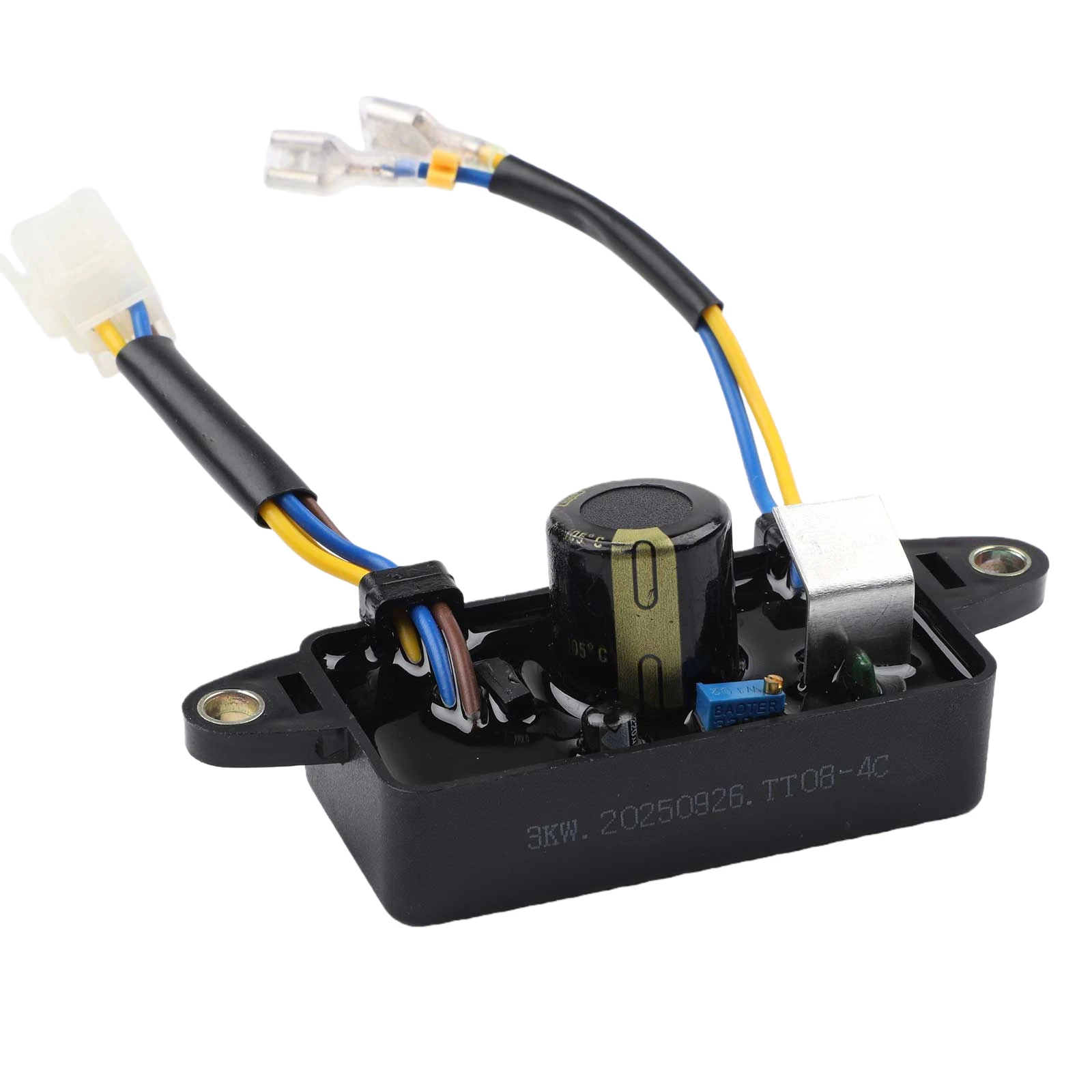 Voltage Control AVR for Single Phase Generators 2KW to 4.5KW Input Range 60-100VAC 50Hz Output 100VDC with Low Temp Drift