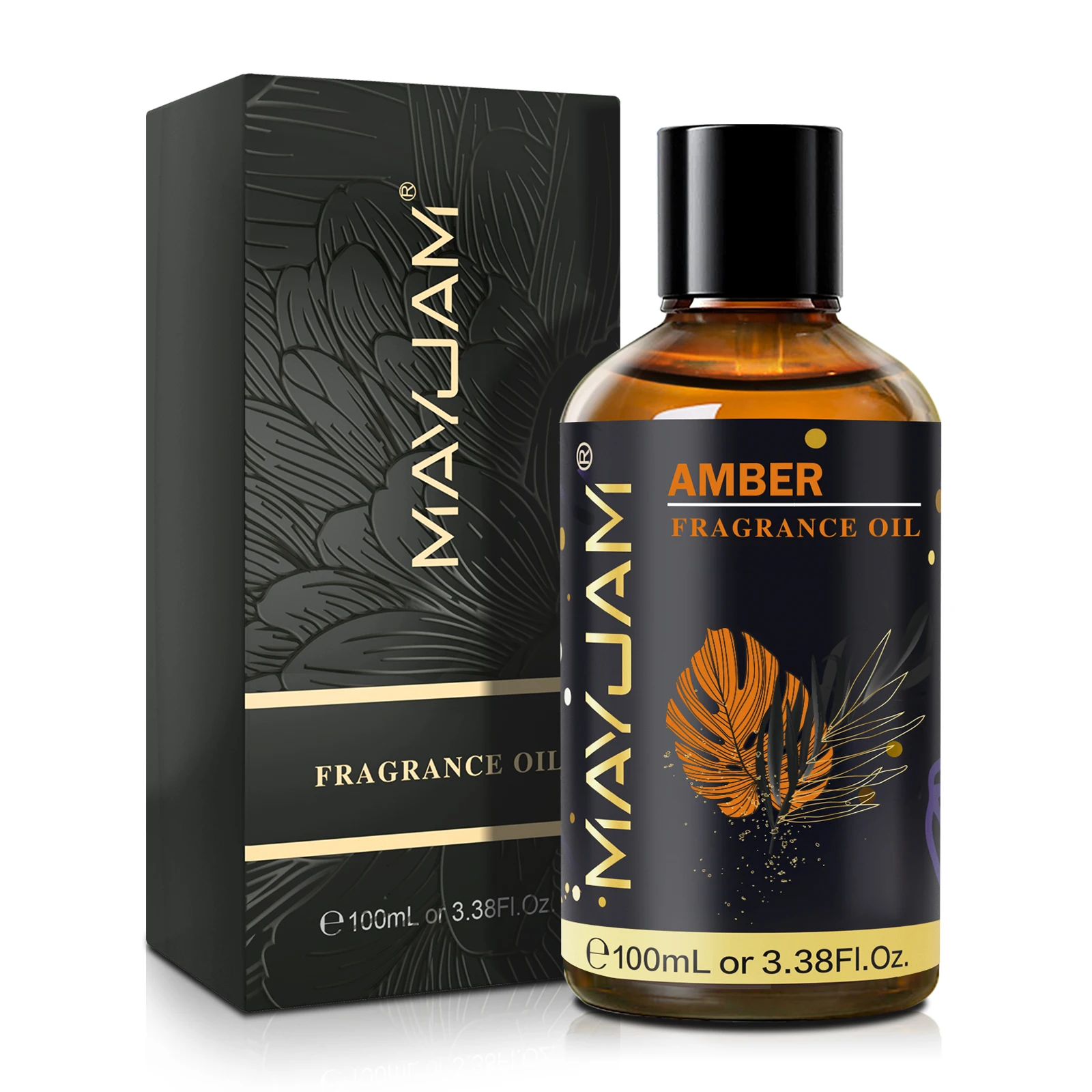 MAYJAM 100ml Fragrance Oil White Santal Amber Chocolate Moroccan Rose Aromatic Essential Oil for Humidifier Diffuser Gift Box - view 2