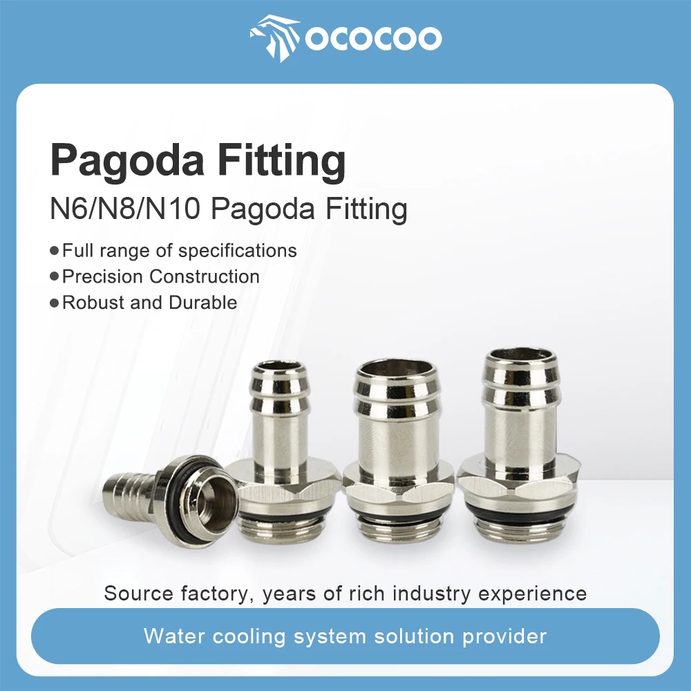 

OCOCOO Copper Industrial Machinery Water Cooling Fittings Resistance Corrosion Resistance Precision Design SC-BT-N6