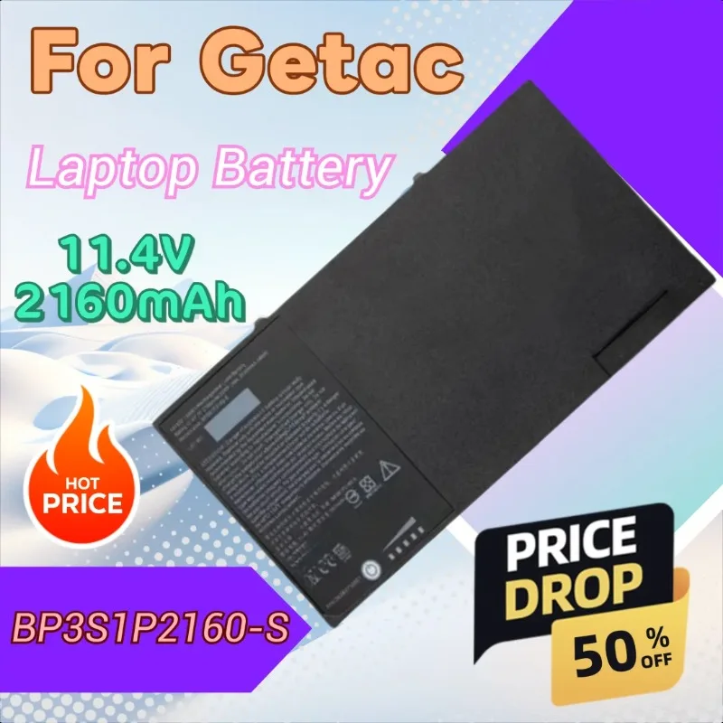 

100% новый высококачественный аккумулятор для ноутбука 11,4 В 2160 мАч BP3S1P2160 BP3S1P2160-S для Getac F110 Tablet Series G8M3X2 441857100001