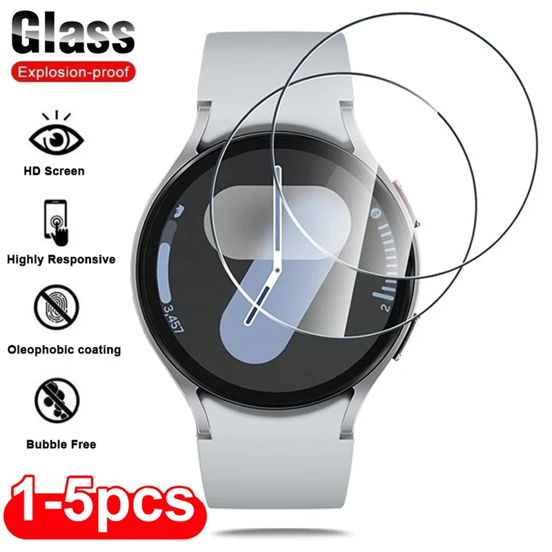 Glass Protective Film For Samsung Galaxy Watch 7 Ultra 6 5 4 Screen Protector Samsung series 44mm 40mm 45mm 46mm 47mm 42mm 43mm