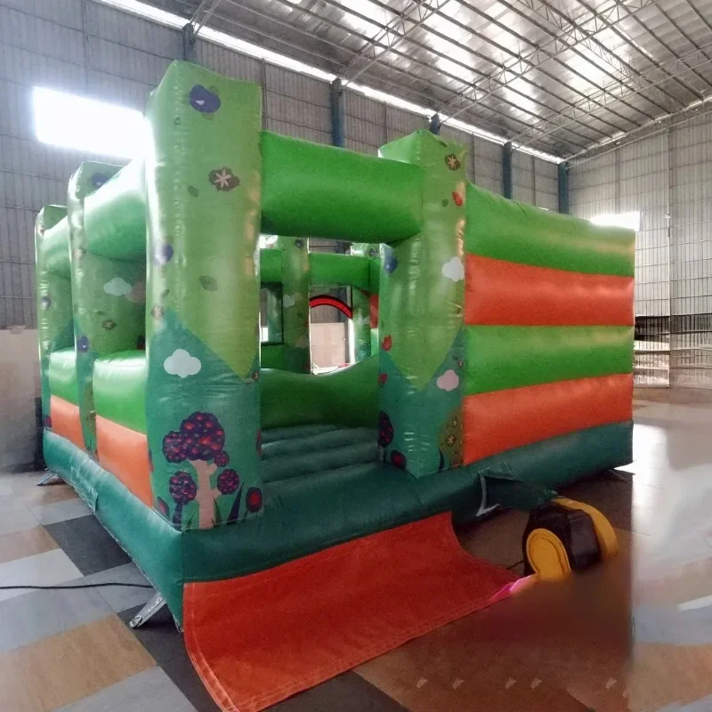 Commercial Bounce House With Slide Bounce House Water Slide Combo Inflatable Bouncer Jumping Castle Slide