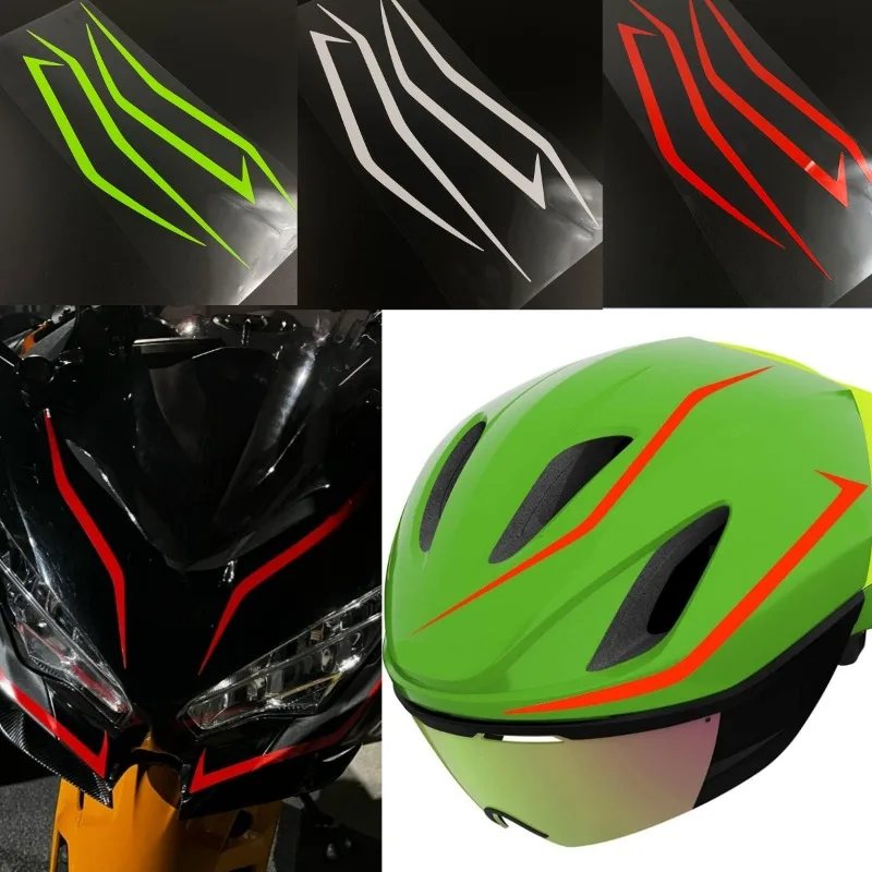 Motorcycle Stickers Windscreen Fairing Decor Motocross Headlight Helmet Oilproof Vinyl Decal for Kawasaki Ninja NINJA400 H2 H2SX