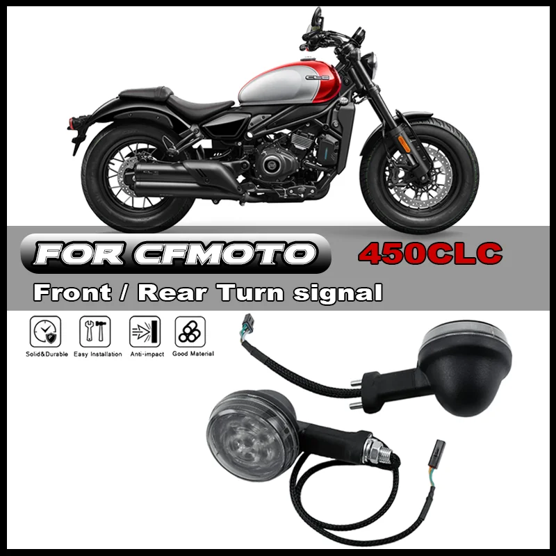 

For CFMOTO Original motorcycle 250CLC 450CLC CF400-10 turn signals front rear and left right LED turn direction indicator