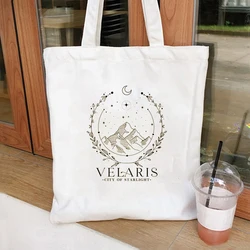 Suriel Tea Co ACOTAR Tote Bag Suriel Tea Velaris Sarah J Maas Shopping Bag A Court of Thorns and Roses SJM Merch Bookish Gift